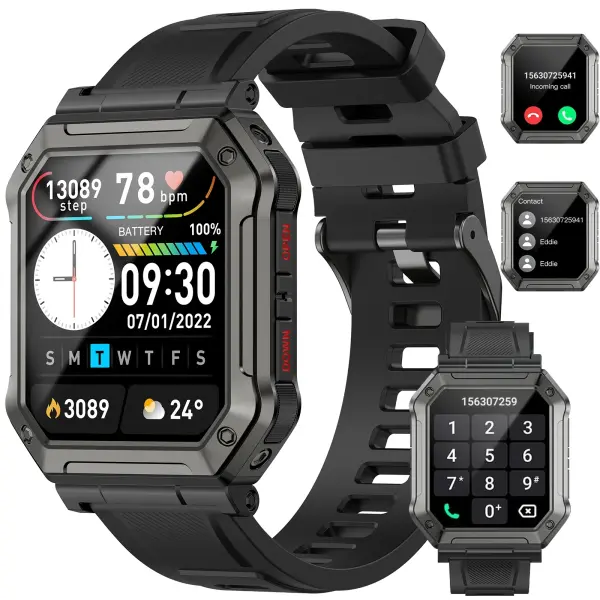 Military Smart Watches for Men, TIGRADE 1.91"